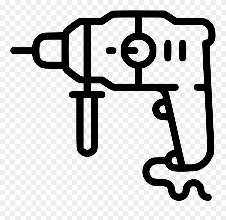 Drill Perforator Tool Comments Clipart