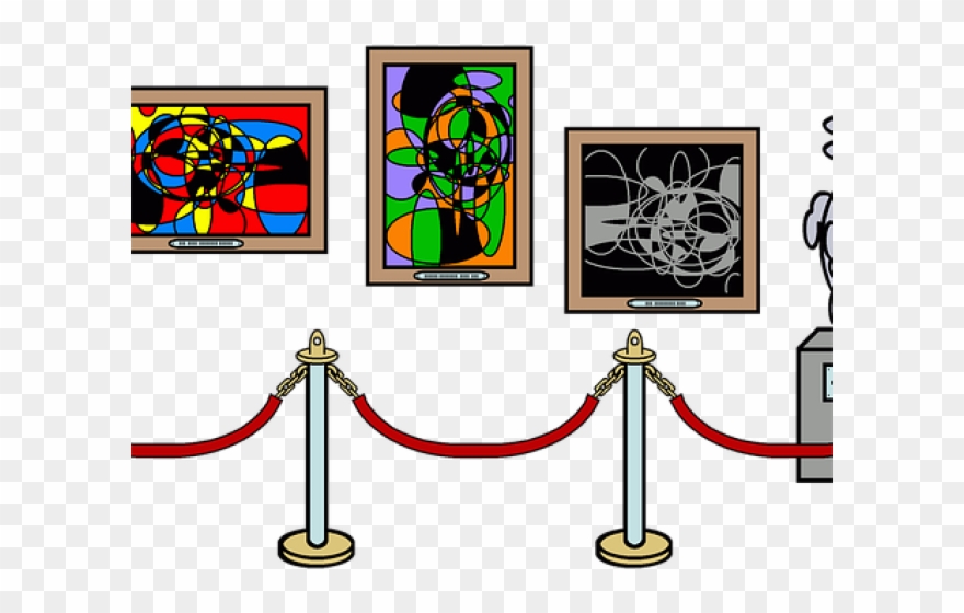 Gallery Clipart Art Museum - Dramatic Play Museum - Png Download