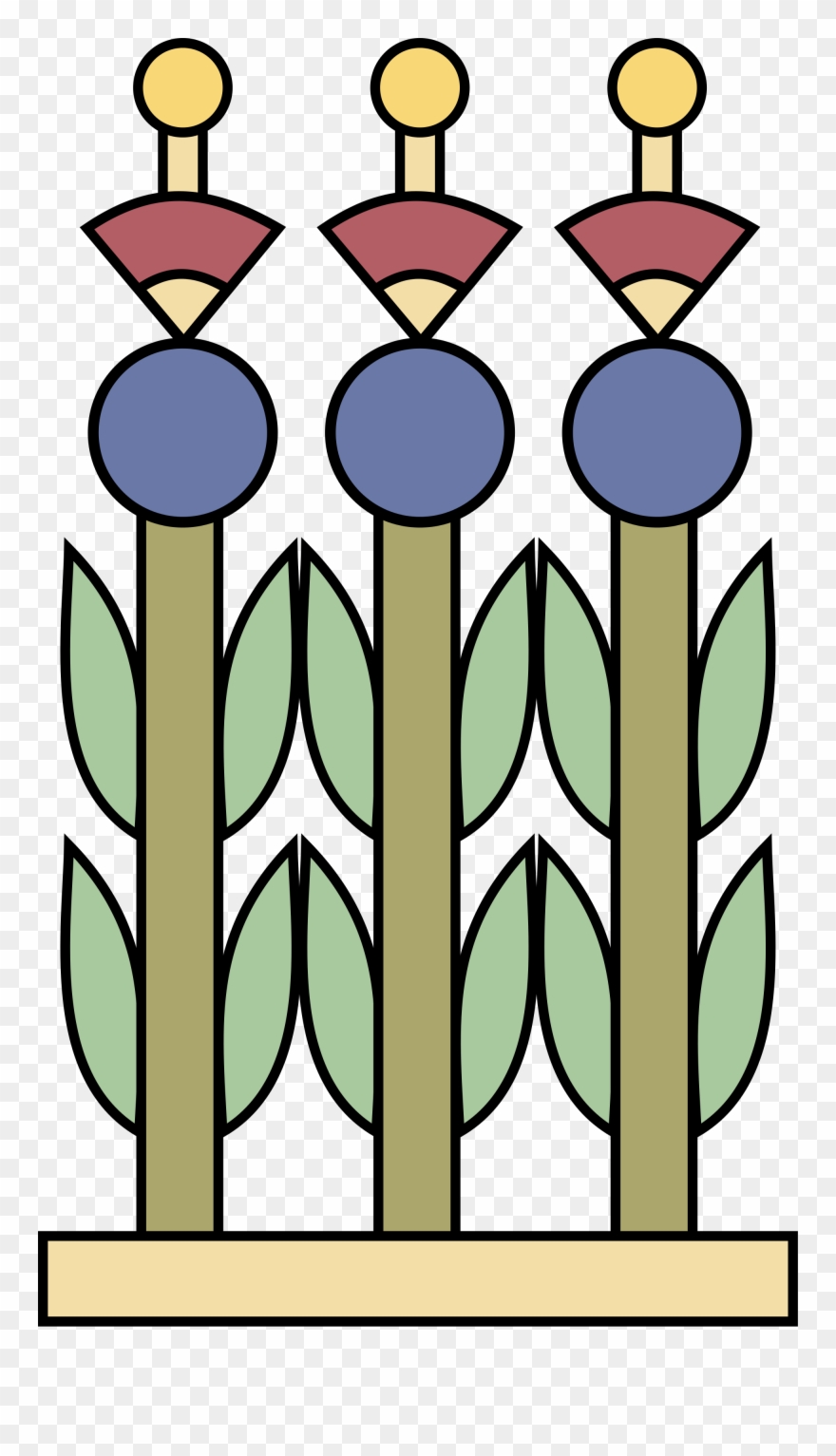 Open - Tlacopan Glyph Clipart