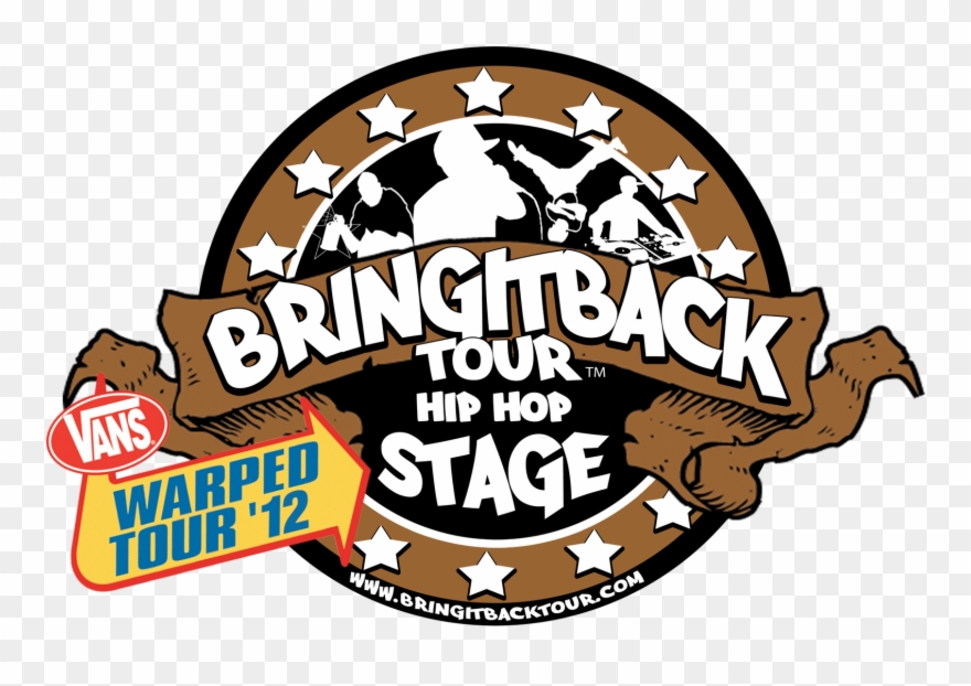 Vans Warped Tour Bring It Back Tour Hip Hop Stage Clipart