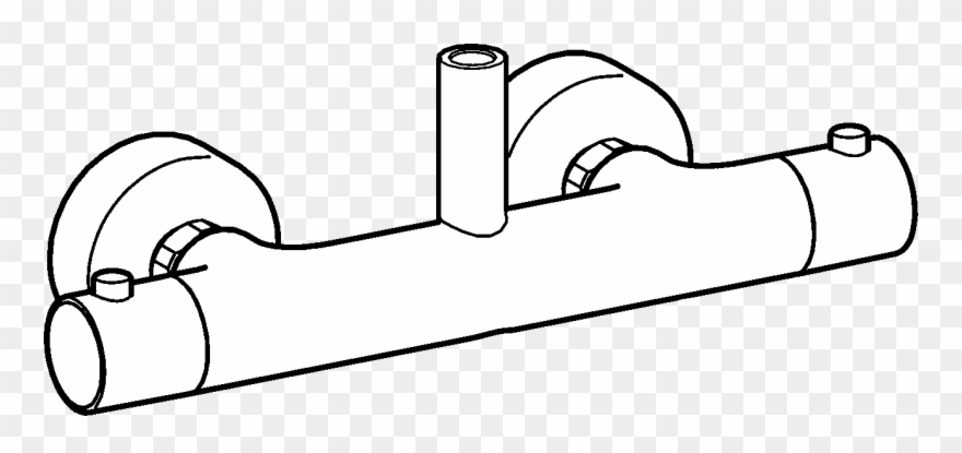 Hansa Shower Faucet, Clipart