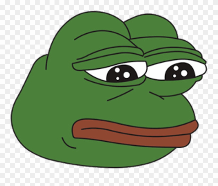Funny Meme Frog Clipart