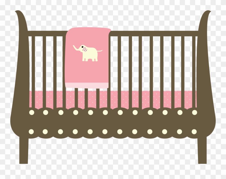 Crib Clipart Cot - Baby Bed Clipart Png Transparent Png