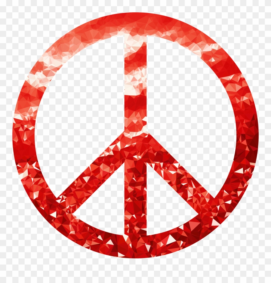 Big Image - Peace Logo Vector Png Clipart