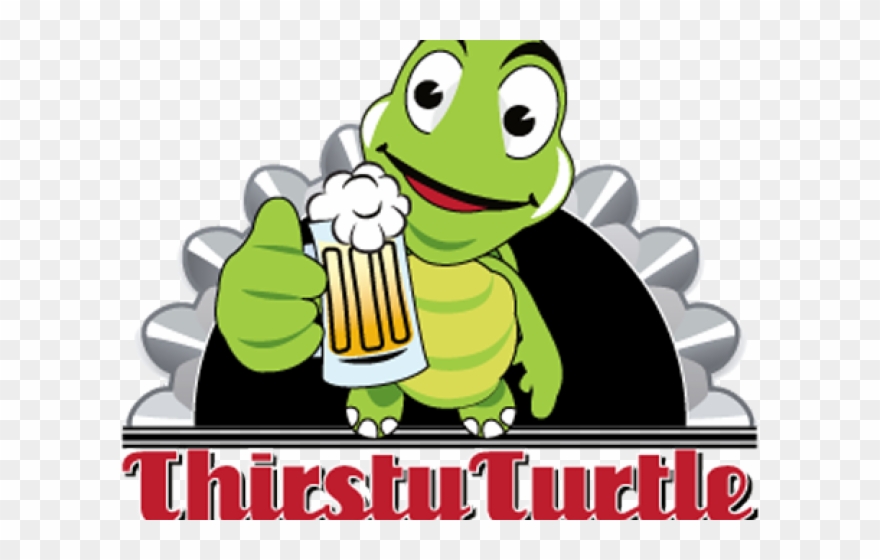Turtle Clipart Drinking - Cartoon - Png Download