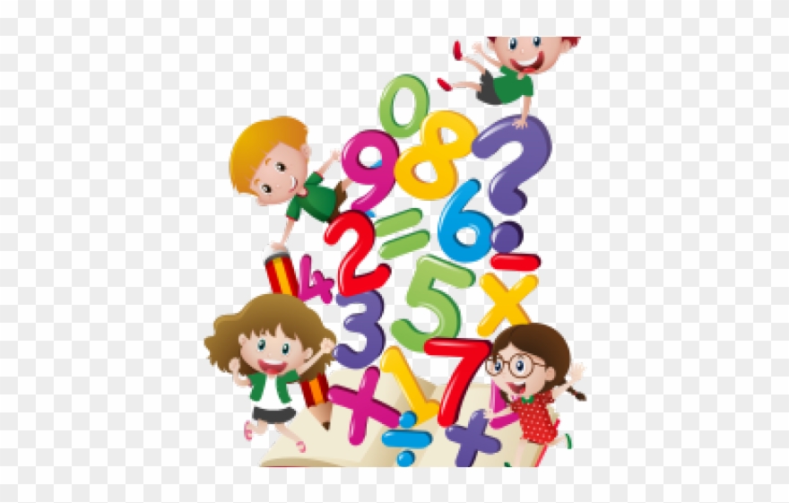 Mathematics Clipart Math Week - Jugando Con Numeros Animado - Png Download