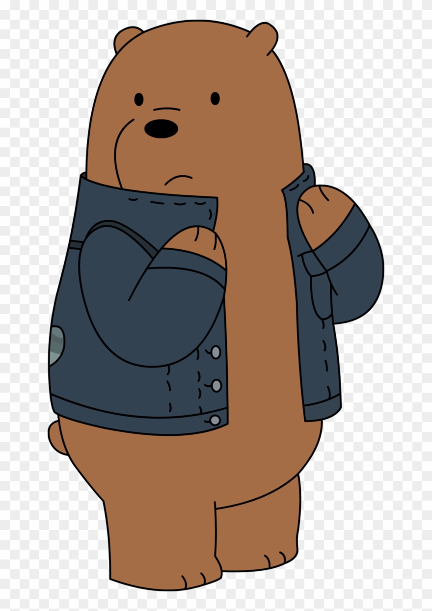 Grizzly Bear We Bare Bears By - Brown Bear We Bare Bears Clipart