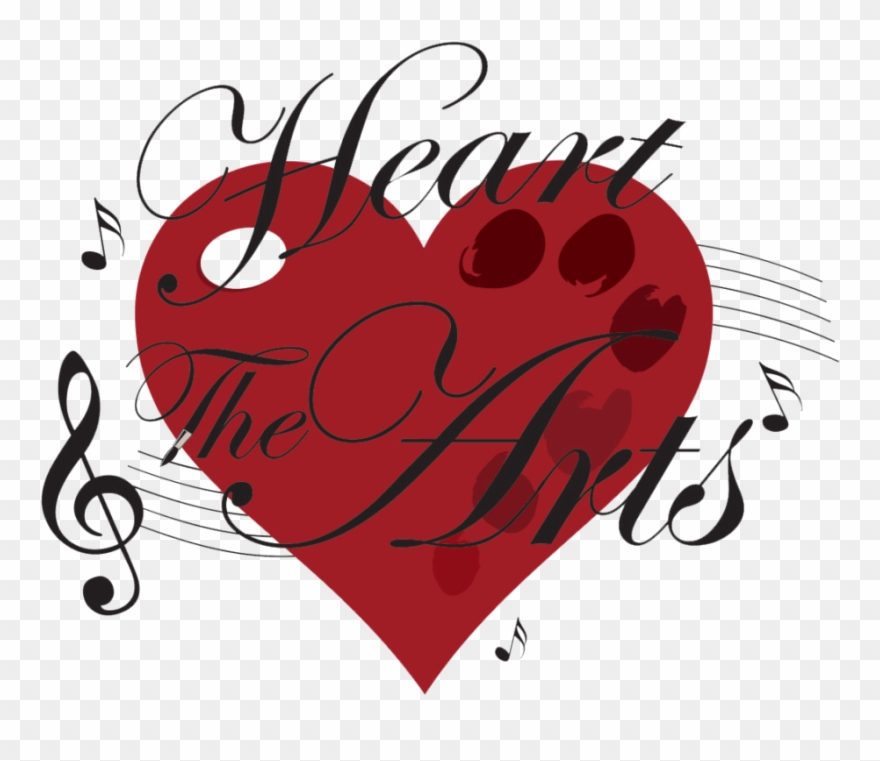 2017 Heart The Arts Logo - Illustration Clipart