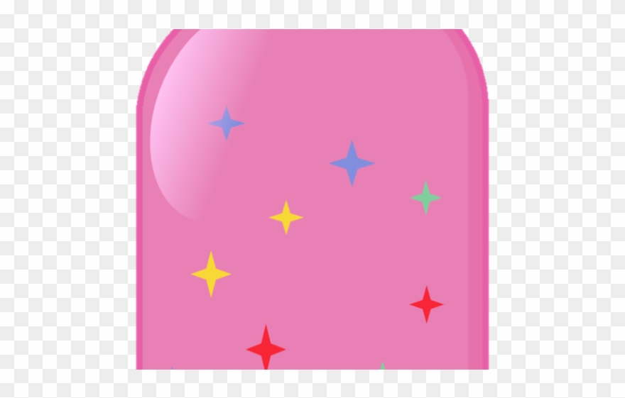 Glitter Clipart Glitter Bottle - Png Download