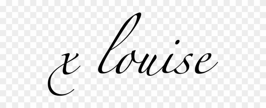 X Lu - Signature - You Clipart