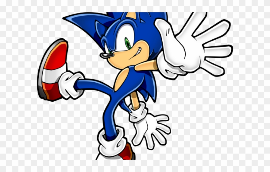 Sonic The Hedgehog Clipart Transparent - Sonic Png