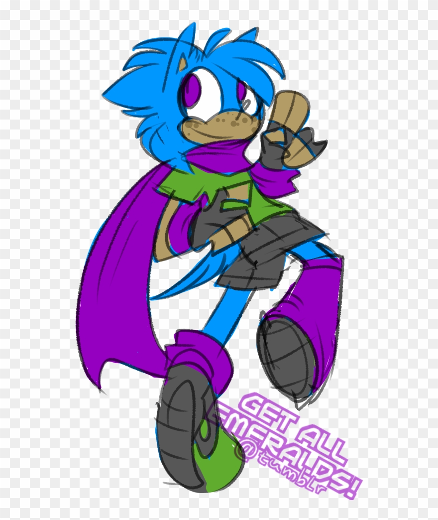 Sik Lang, Previously Known As "sk The Hedgehog" When - Cartoon Clipart