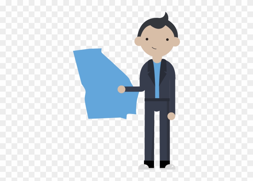 Two Choices When Shipping To Georgia - Cartoon Clipart