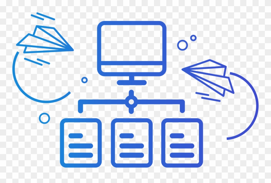 Data Scraping - Data Center To Cloud Migration Icon Clipart