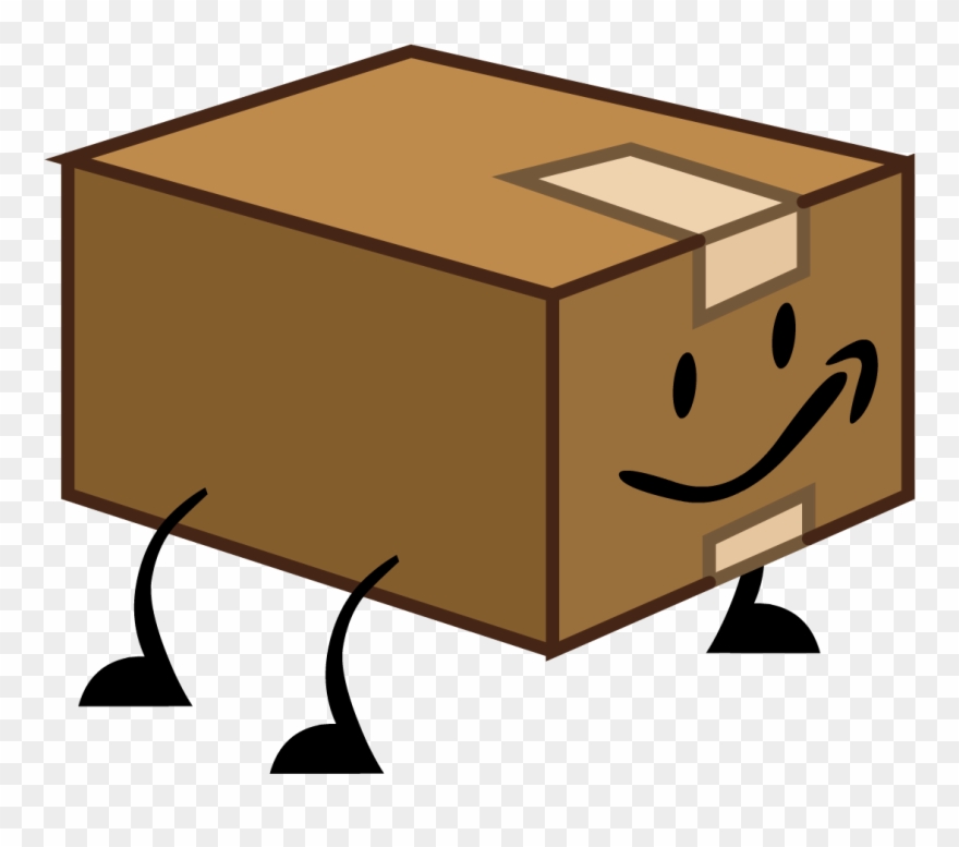 Cursed Amazon Box Clipart