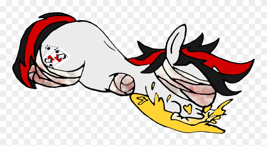 1438, Blindfold, Blood, Fallout Equestria, Fallout - Cartoon Clipart