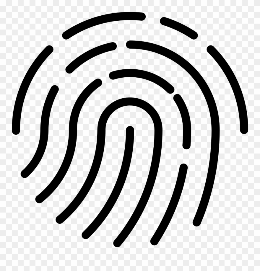 980 X 978 11 - Fingerprint Icon Svg Clipart