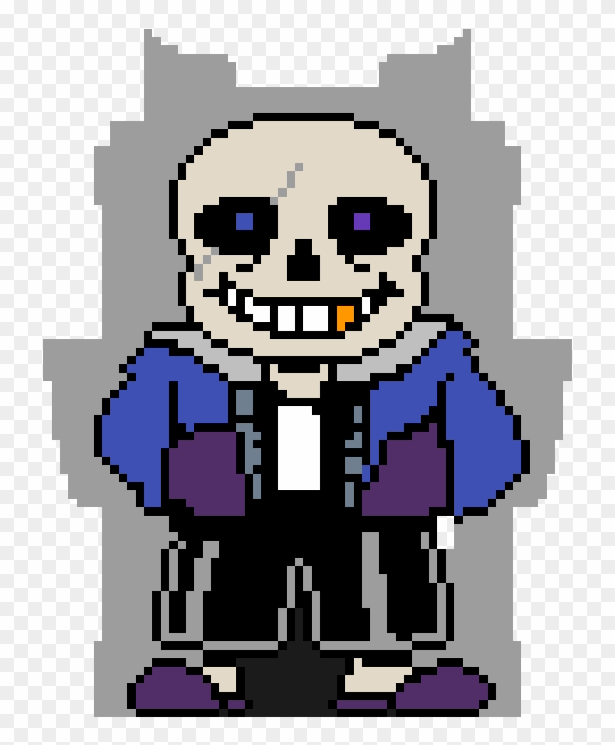 Void Sans - Sans 8 Bit Sprite Clipart