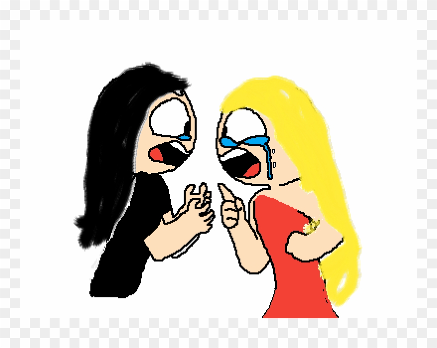 If Me And @emopunk202 Fought I Would Cry - Illustration Clipart