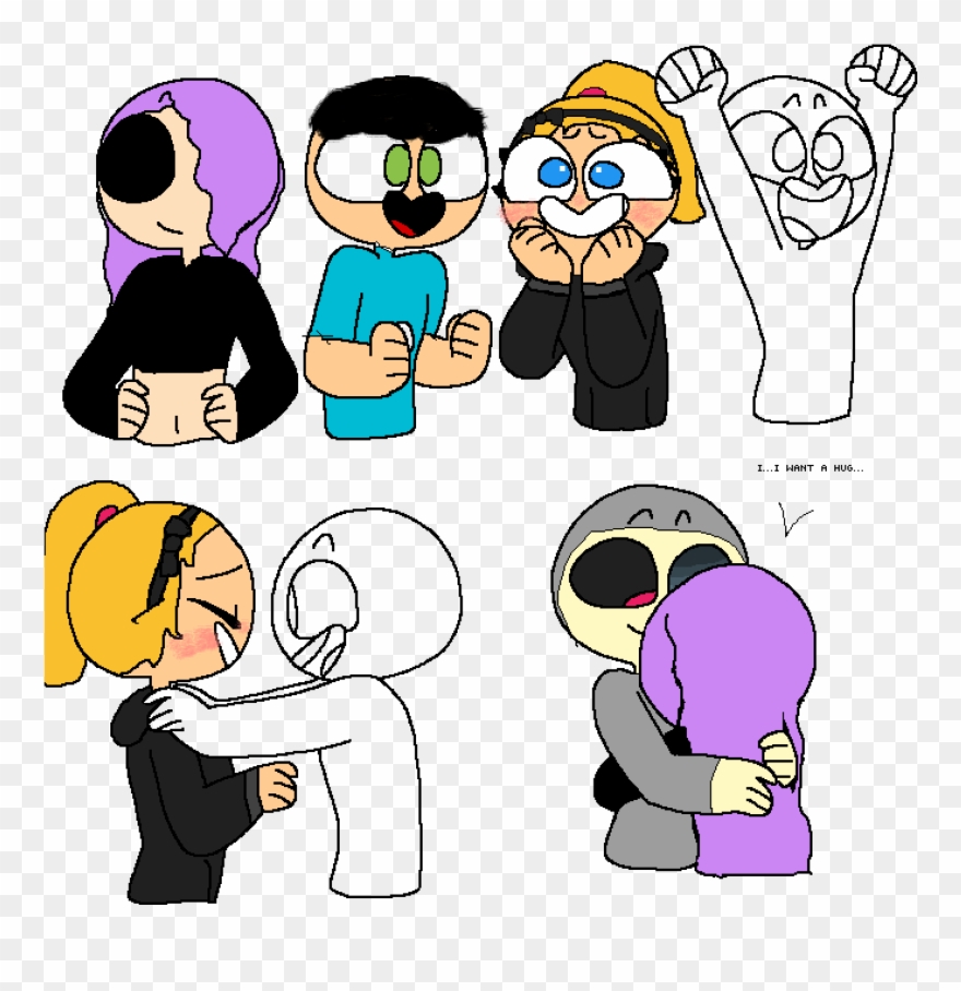 Friends *nods* - Drawing Clipart