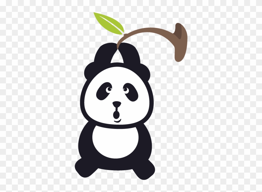 Panda Sprout - Giant Panda Clipart
