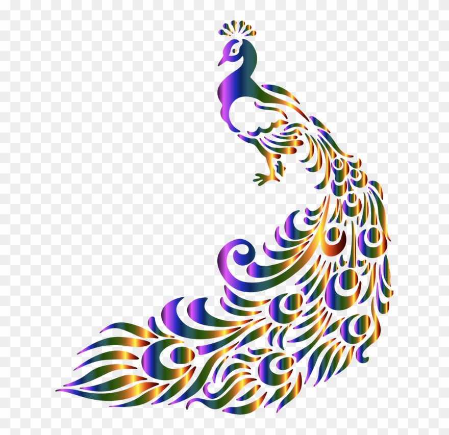 Annual Fundraiser - Peacock Clip Art - Png Download