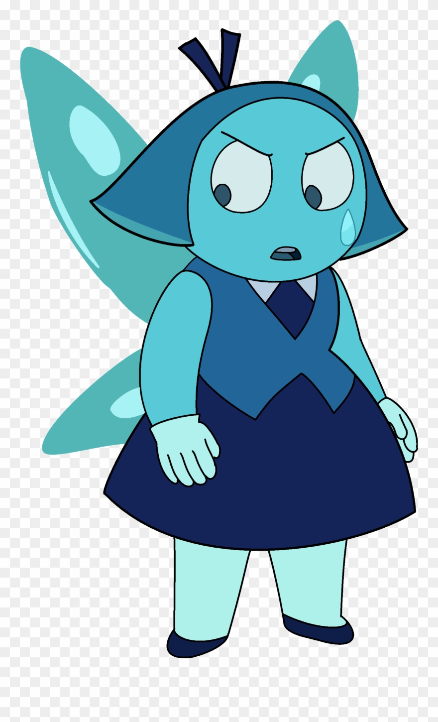 Misc Clipart Art Pallet - Steven Universe Aquamarine I Am My Mom - Png Download