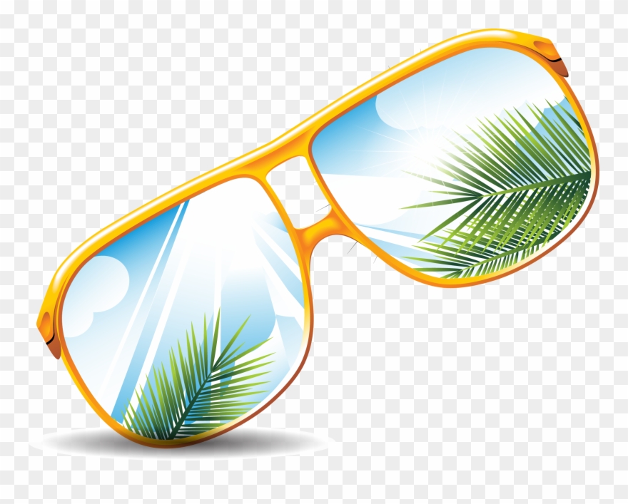 Sunglasses Ray Ban Goggles Vector Reflective Glasses - Illustration Clipart