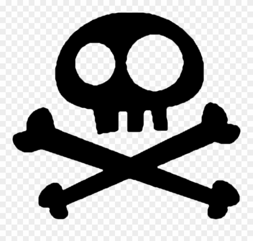 Sticky Pirates - Tête De Mort Png Clipart