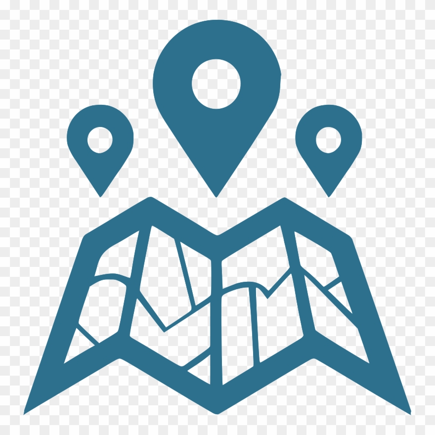 Tracking And Traceability - Folded Map Icon Clipart