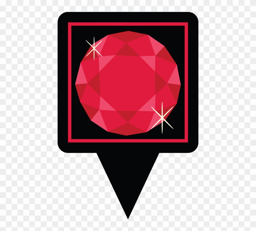 Ruby Munzee - Circle Clipart