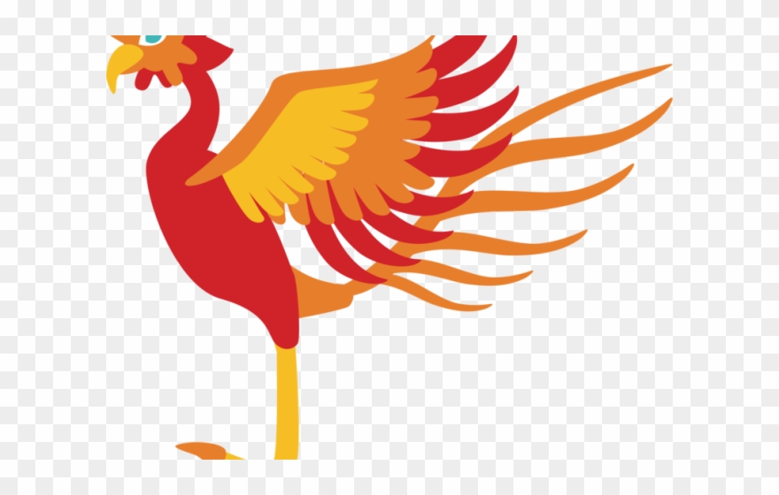 Phoenix Flag Clipart Number - Bird Phenix - Png Download