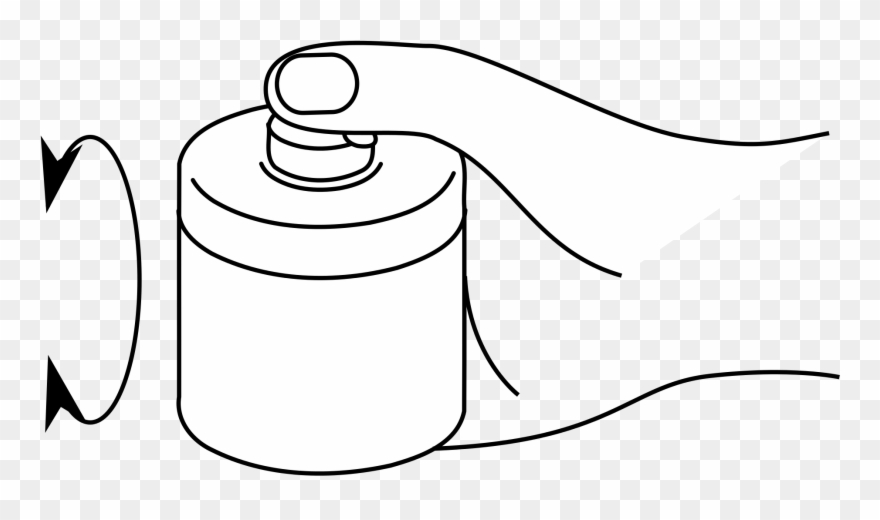 Open - Line Art Clipart