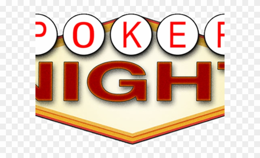 Poker Clipart Wednesday Night - Orange - Png Download