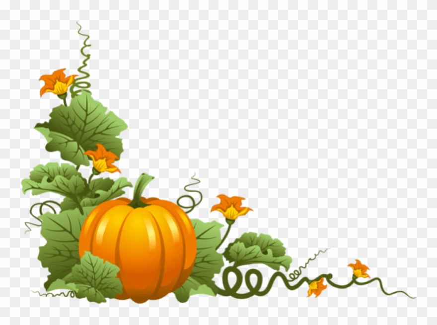 Free Png Download Pumpkin Decor Png Images Background - Pumpkins On A Vine Clip Art Transparent Png