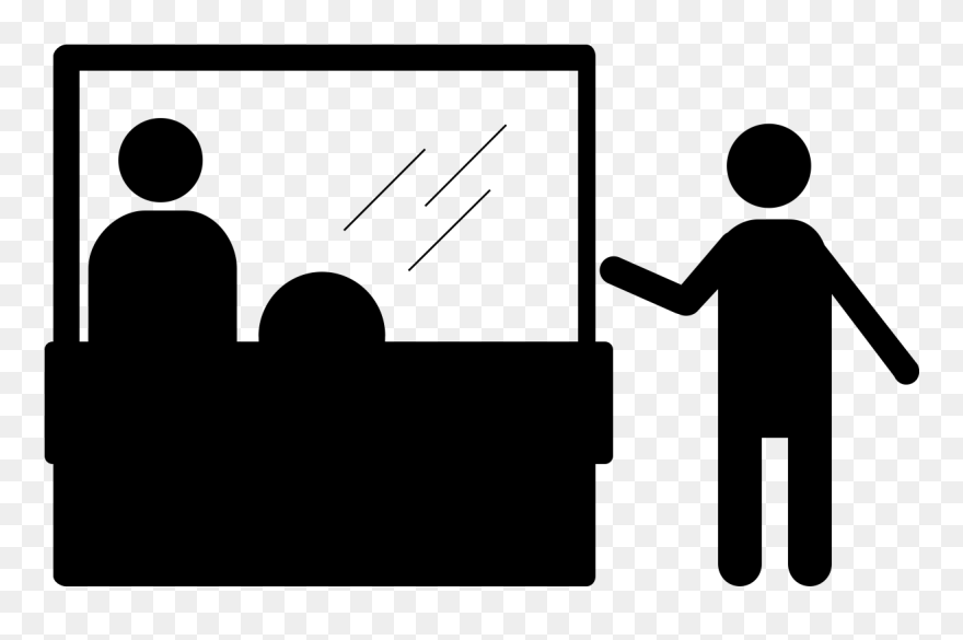 Booth Clipart Exhibit - Ticket Office Icon - Png Download