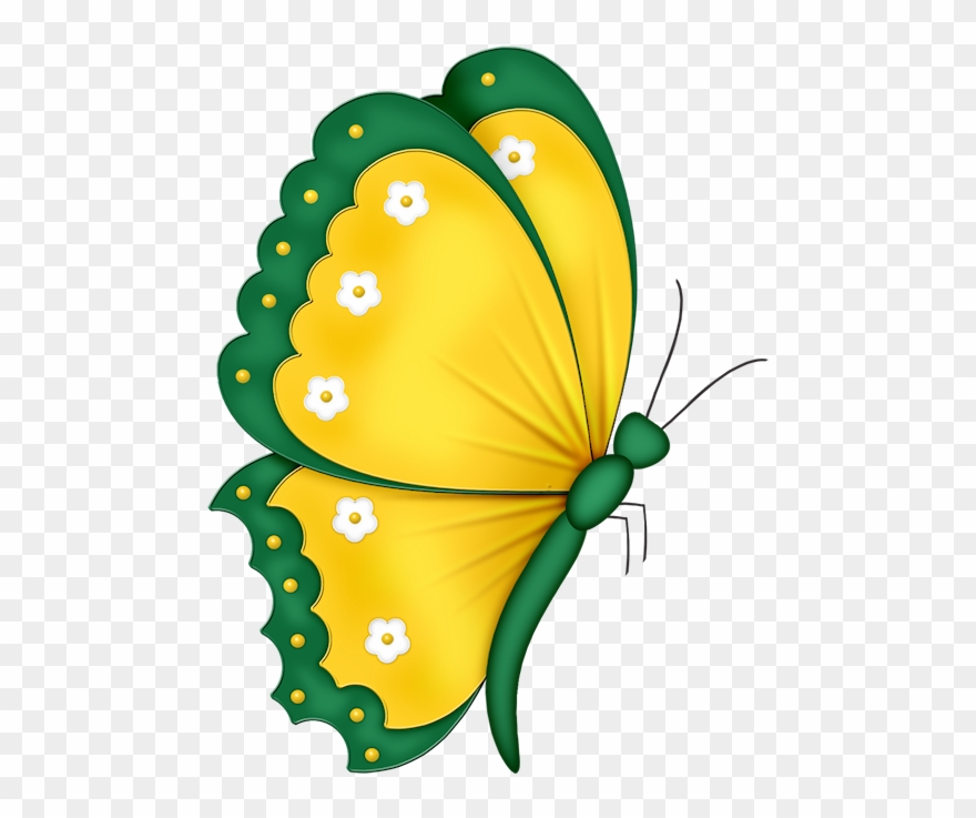 ‿✿⁀butterflies‿✿⁀ Butterfly Clip Art, Butterfly Drawing, - Lamour Entre Deux - Png Download