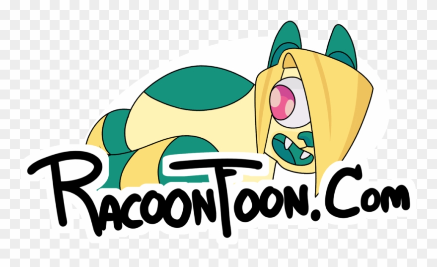 Racoon Toon Logo Clipart