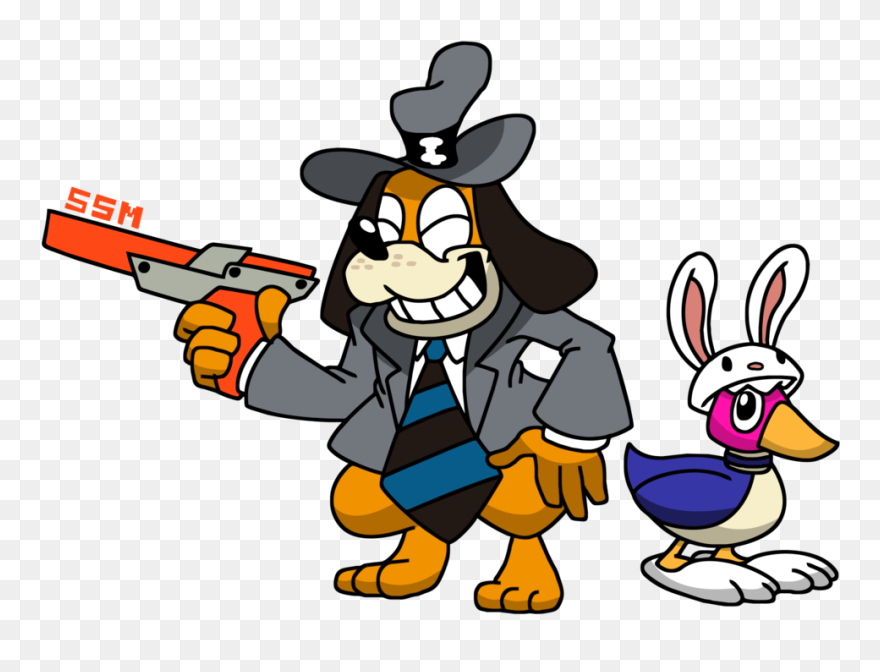 Hunting Clipart Rabbit Hunting - Cartoon - Png Download