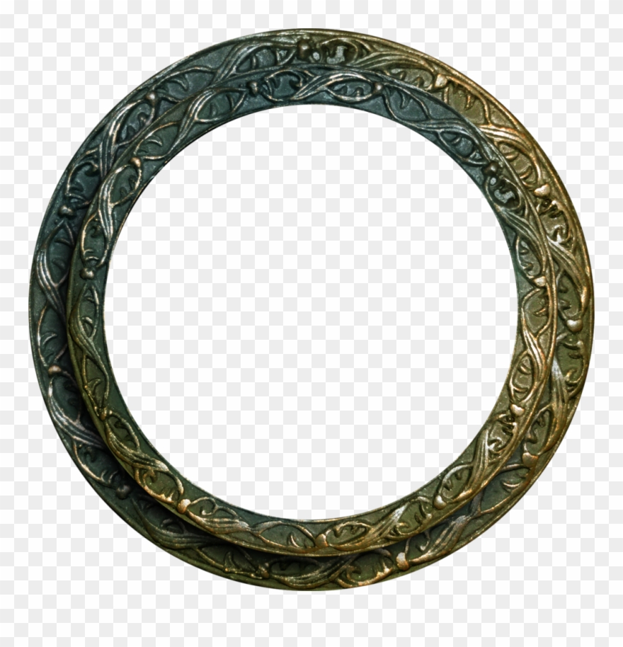 B *✿* Flower Frame, Picture Frames, Rounding, Clip - Circle - Png Download