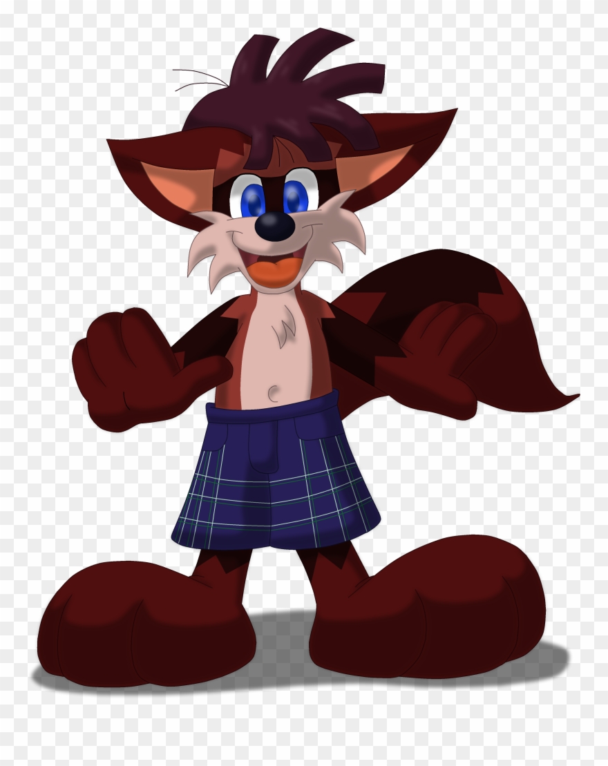 Pjed Raccoon - Cartoon Clipart