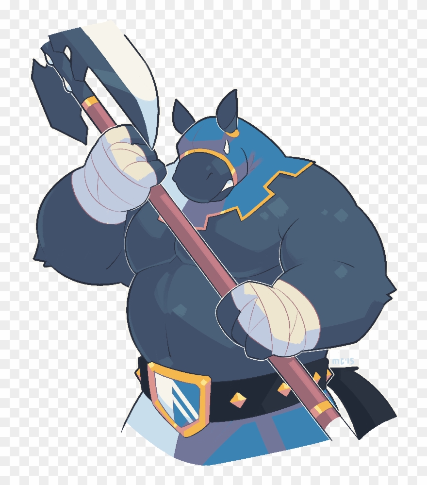 Tea's Ready, Chaps Horse Knight/executioner Character - Cartoon Clipart