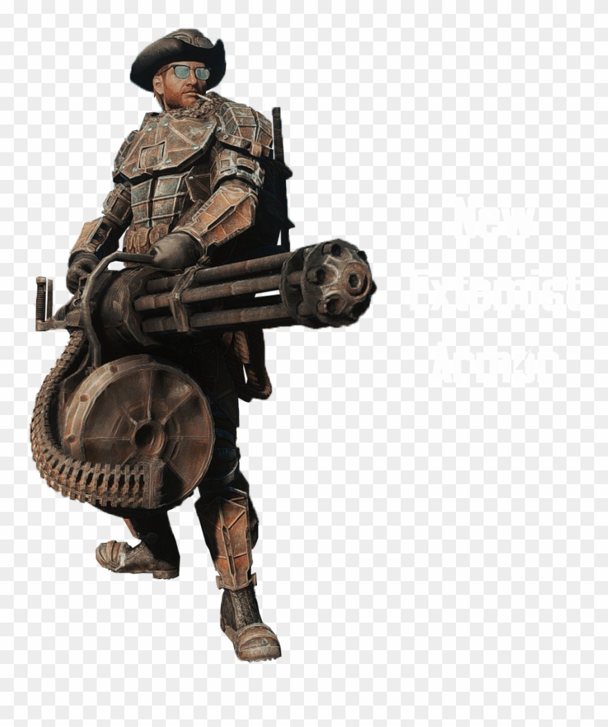 This Version Includes All Tumbajamba's Works So The - Fallout Minutemen Militarized Backpack Clipart