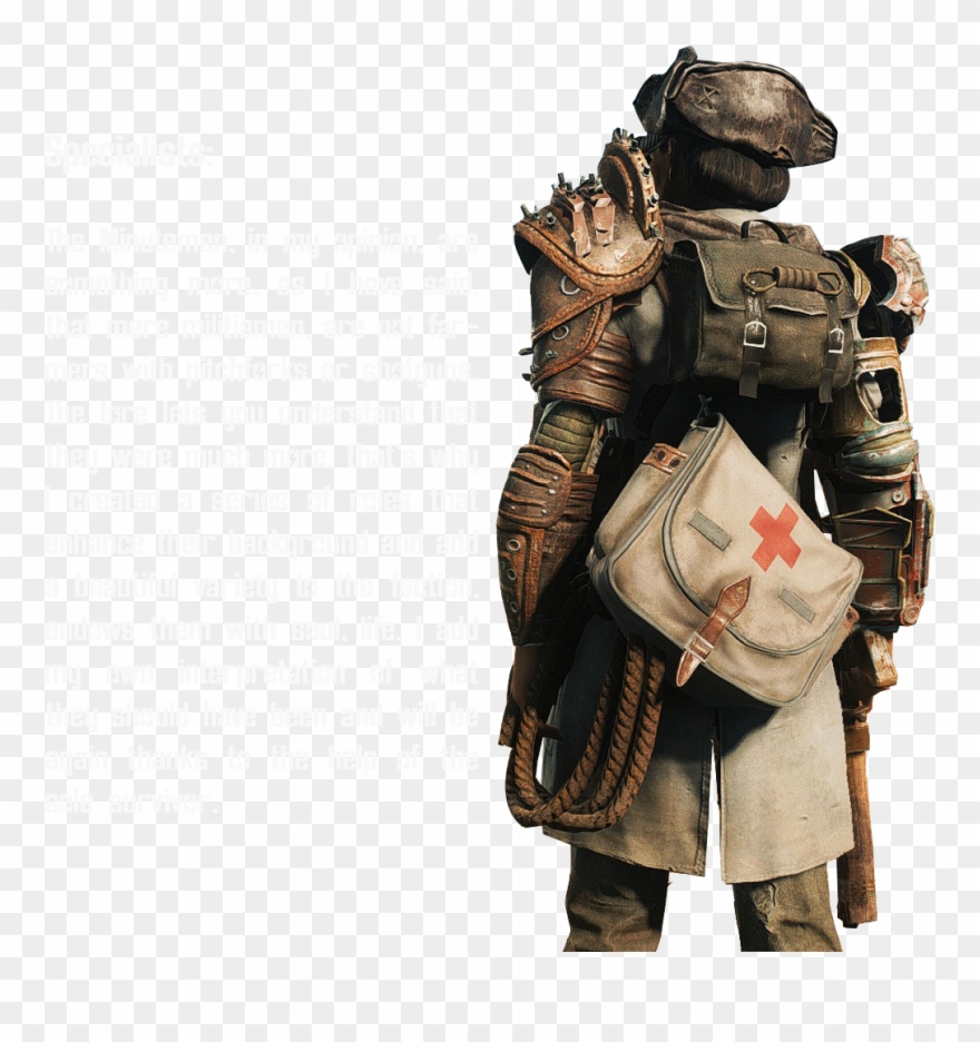 Basic Minutemen That Still Being There The Rest Of - Cuirass Clipart