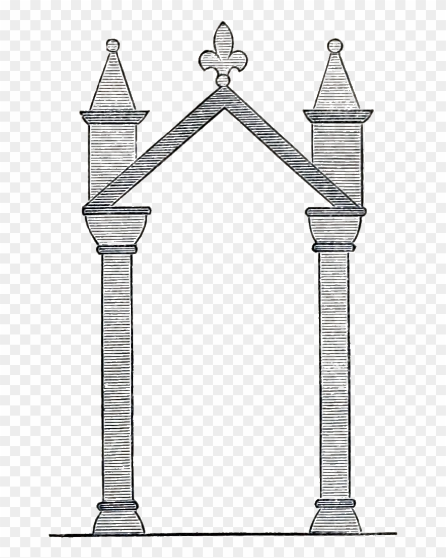 Archaeological Journal, Volume 1, 0045a - Line Art Clipart