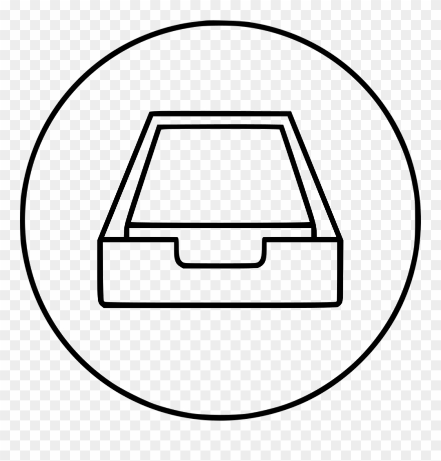 Drawer Documents Comments - Icon Clipart