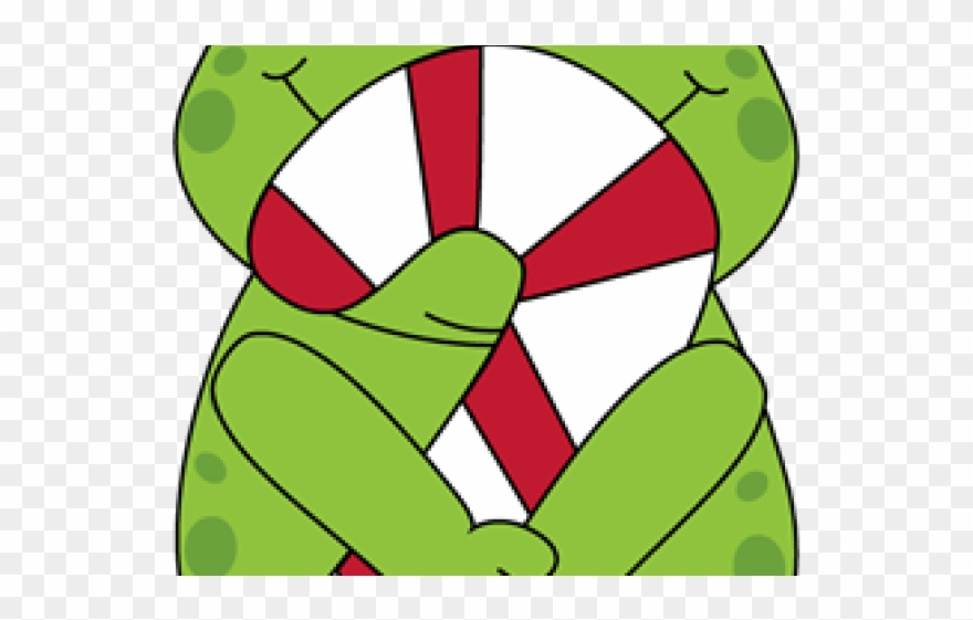 Kittens Clipart Christmas - Christmas Frog Clipart - Png Download