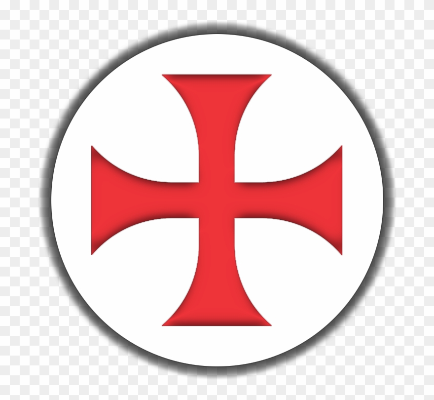 Free High Resolution Images, Knights Templar, Tattoo - Cross Knights Templar Symbols Clipart