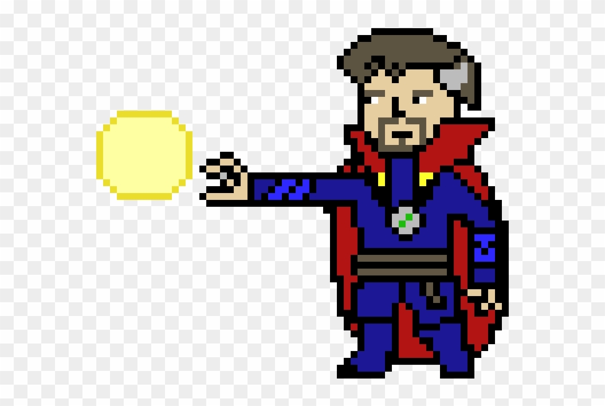 Dr Strange - Dr Strange Pixel Art Clipart