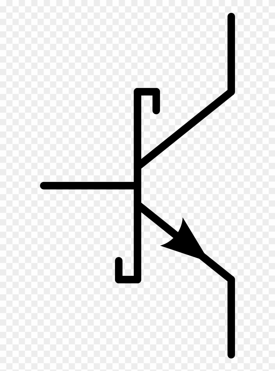Transistor Symbol Clipart